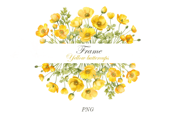 Watercolor Yellow Flowers Frame: A Designer’s Guide